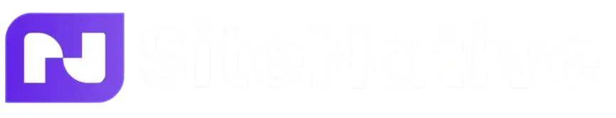 Sitenative White Logo